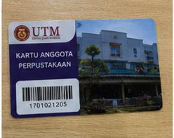 Kartu Perpustakaan UTM